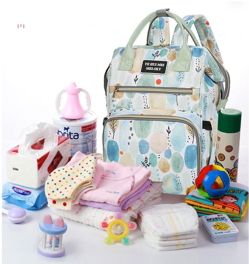 حقيبة حفاضات سعة كبيرة حفاضات