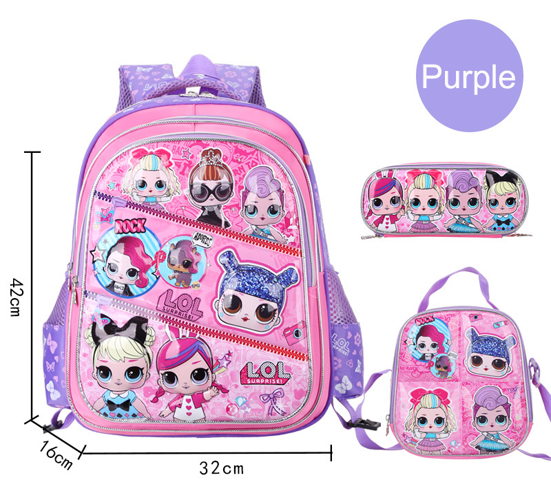 مجموعة 3D حقيبة مدرسية