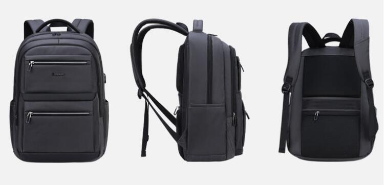 حقيبة كمبيوتر محمول رمادي