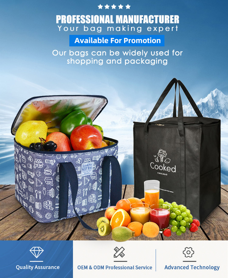 ماء الترويجية مخصصة شعار معزول حقيبة تبريد