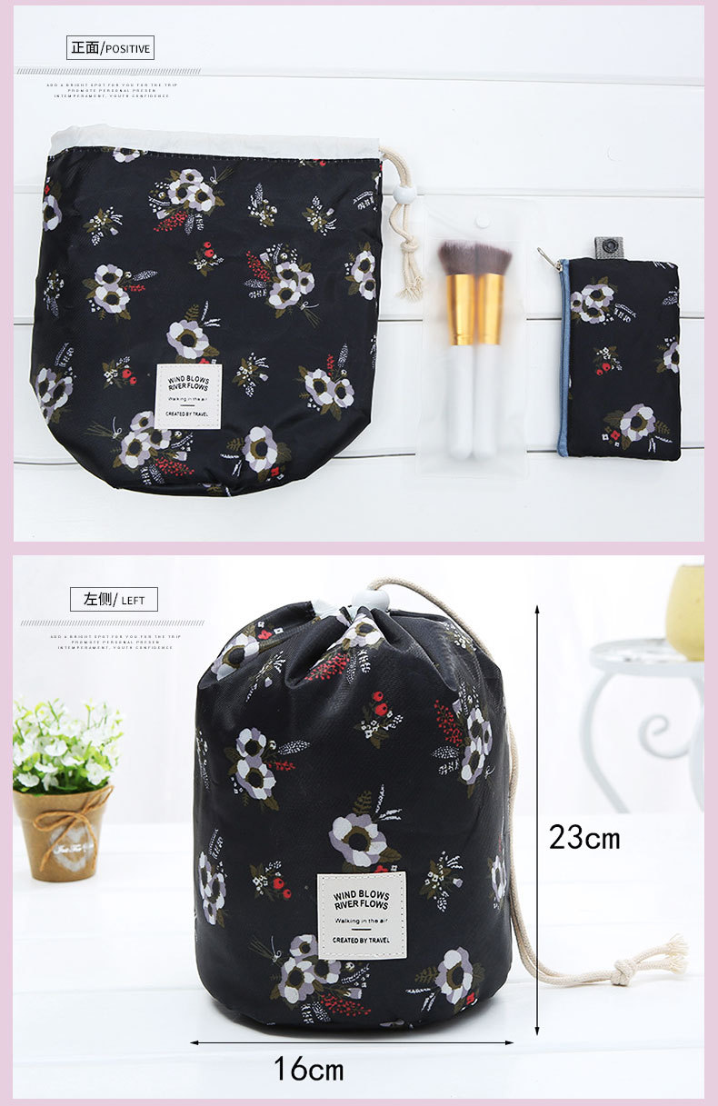 تفاصيل حقيبة تخزين أدوات الزينة السفر الرباط