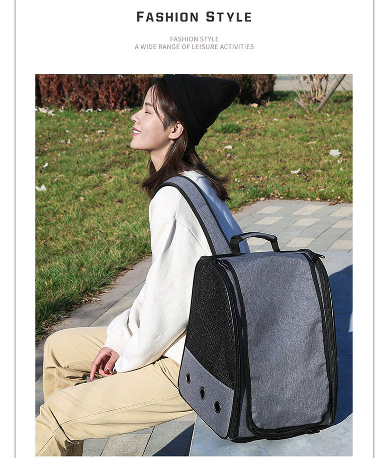 حقيبة الظهر الناقلة الحيوانات الأليفة