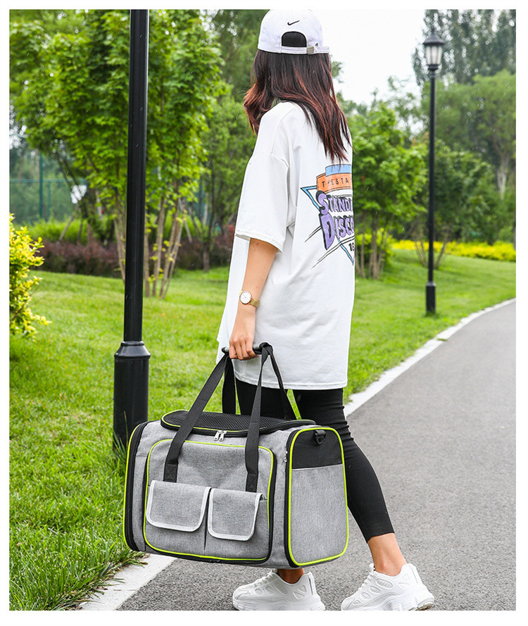 حقيبة حمل الحيوانات الأليفة المحمولة