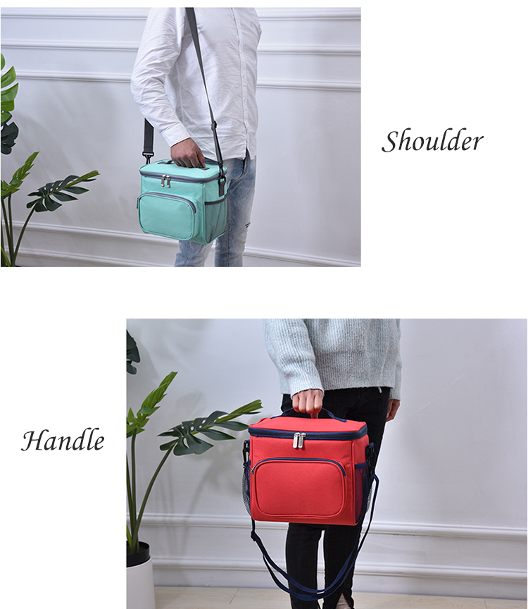 حقيبة تبريد الغداء الكتف