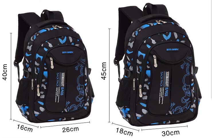 حجم المراهقين المدرسية
