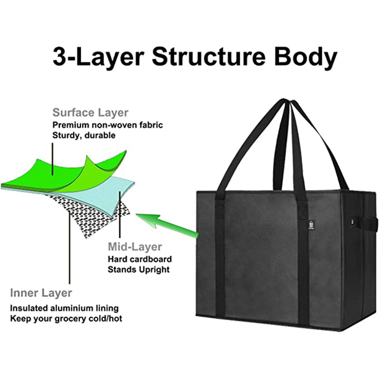 حقيبة تسليم الغذاء 3-Layer