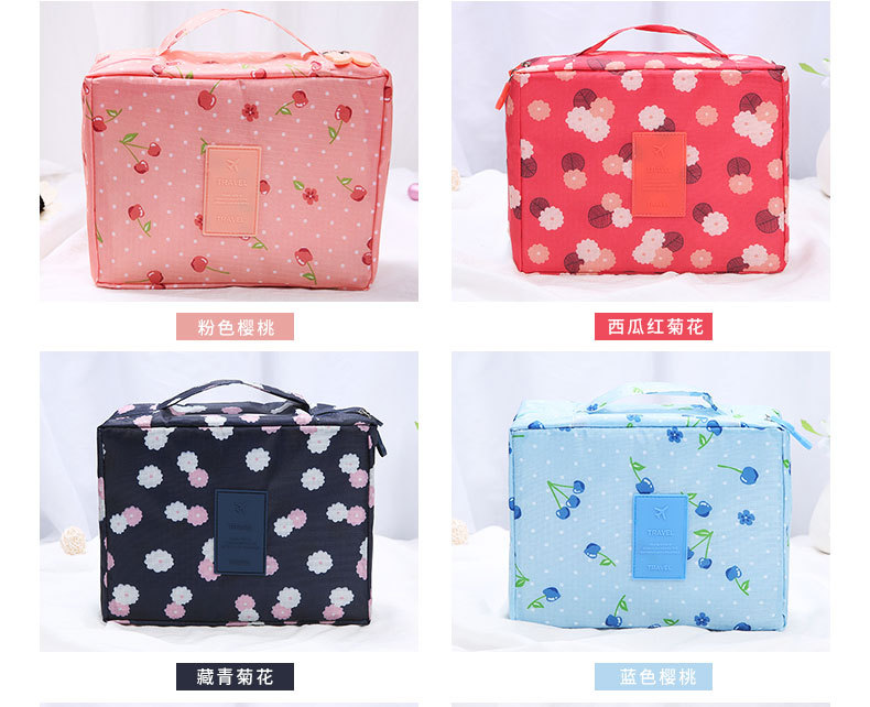 عرض لون حقيبة تخزين مستحضرات التجميل