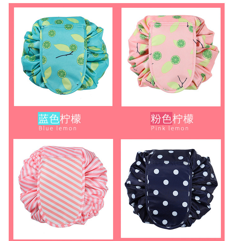 الألوان تظهر الرباط حقيبة مستحضرات التجميل