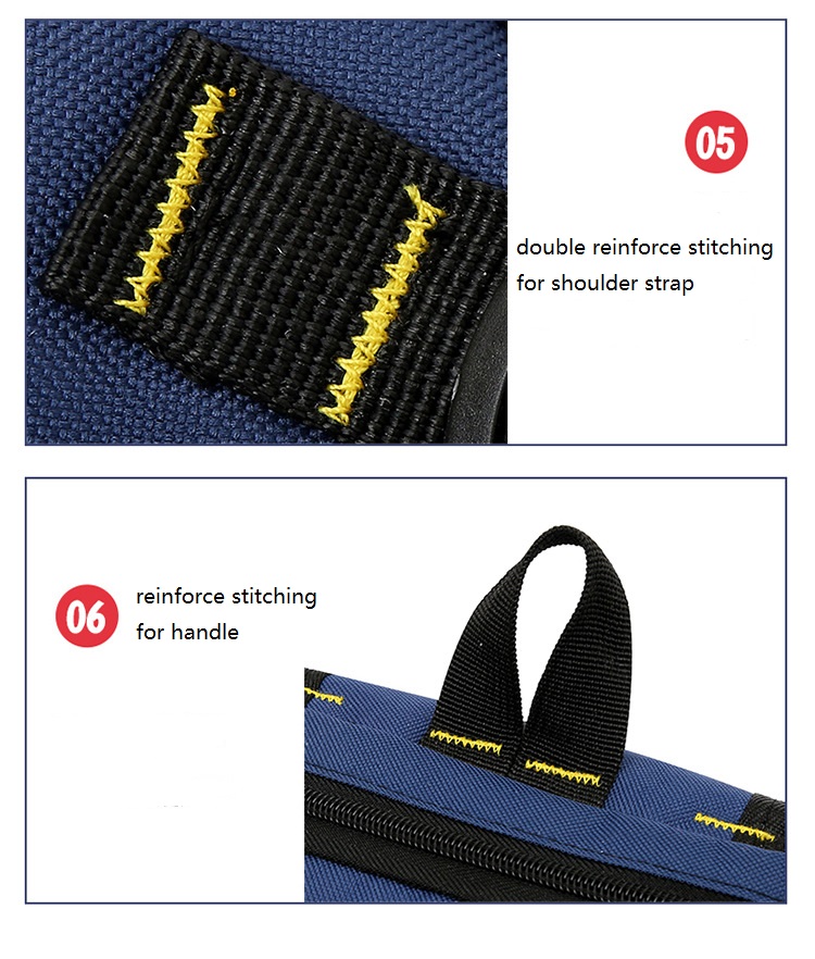 تفاصيل حقيبة مدرسية شعار مخصص للأطفال - 3