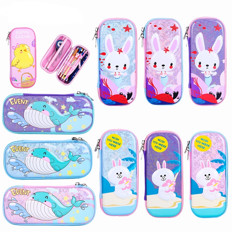 أزياء 3D كارتون مقلمة القضية للبنين والبنات