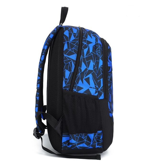 منظر جانبي من مجموعة ظهره 3PCS