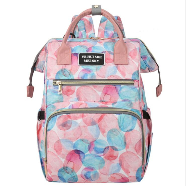 نمط جديد أزياء متعددة الوظائف حقيبة الظهر حفاضات المومياء