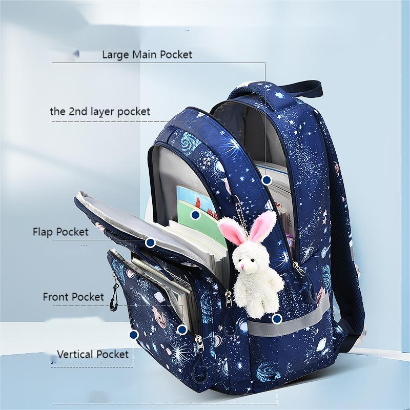 أطفال مقاوم للماء الأطفال حقيبة ظهر على ظهره على حقيبة كتاب Satchel Mochila 