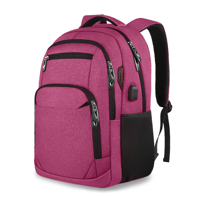 حقيبة ظهر للكمبيوتر المحمول للأعمال التجارية المتينة مع منفذ شحن USB