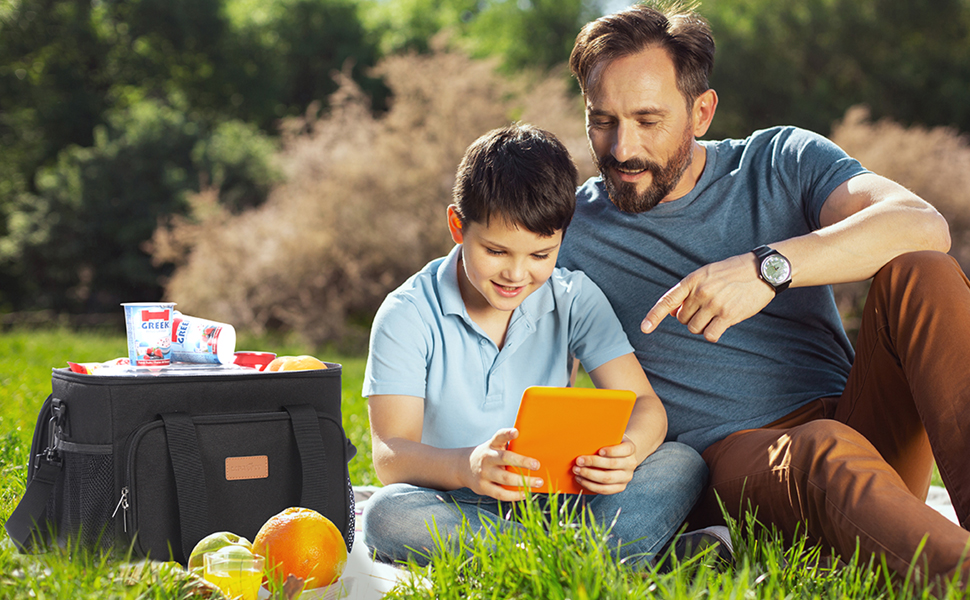 في الهواء الطلق نزهة تبريد حقيبة الغداء