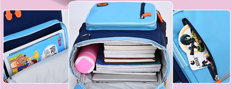 فتح حقيبة مدرسية نمط جديد حقيبة للأطفال 2