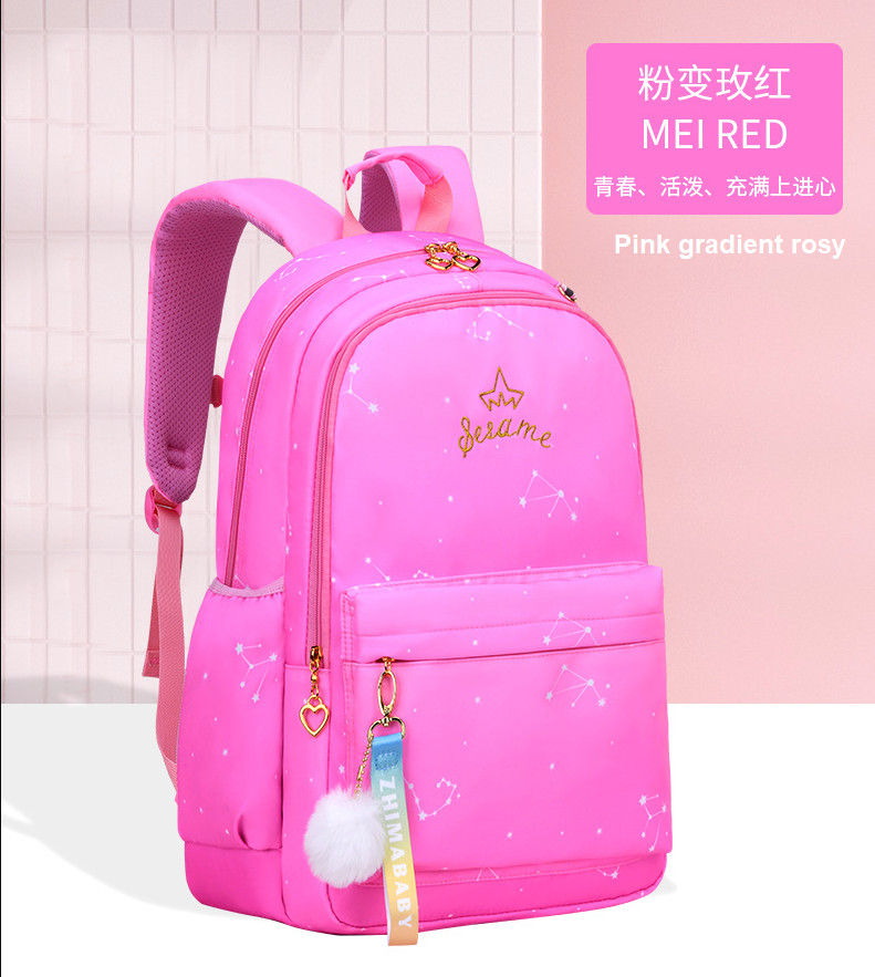 دراسات عليا لون حقيبة الظهر المدرسية للفتيات المدرسية