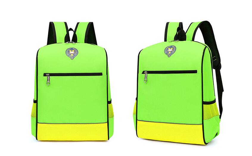 لون عرض 5 من حقيبة مدرسية شعار مخصص