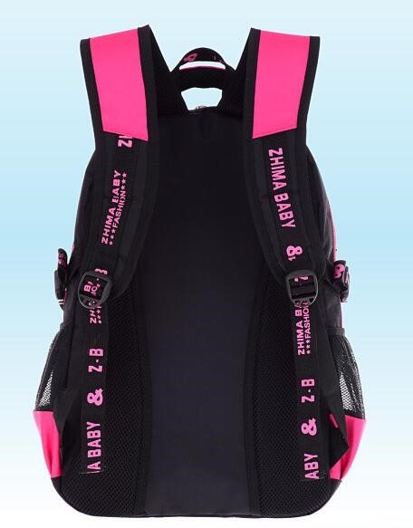 المؤخر من حقيبة مدرسية في سن المراهقة حقيبة الظهر للمدرسة الثانوية