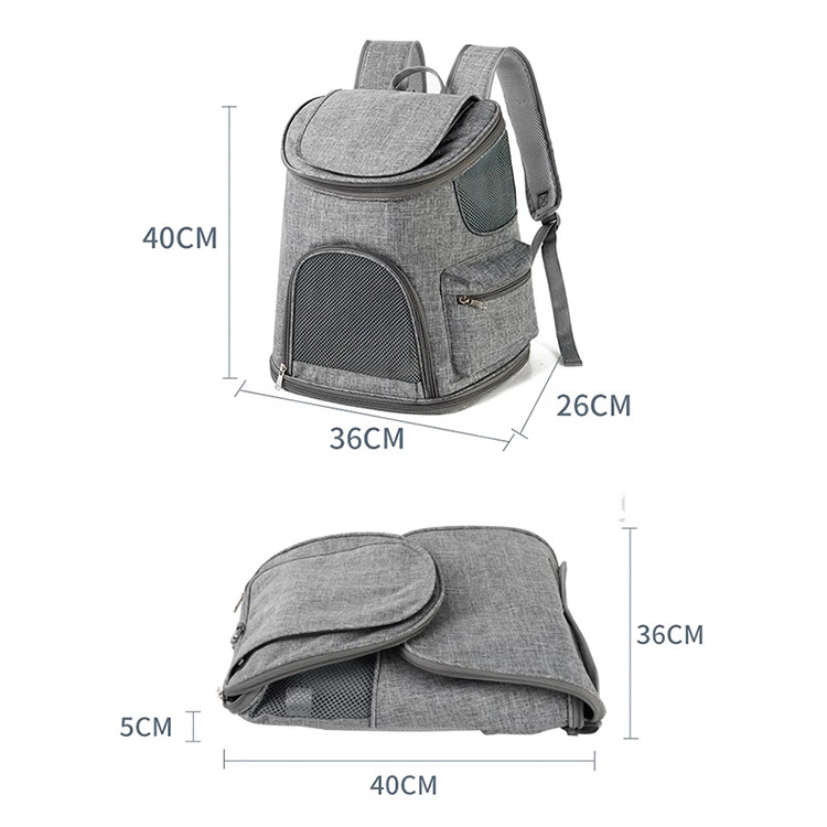 حقيبة الظهر الناقلة الحيوانات الأليفة