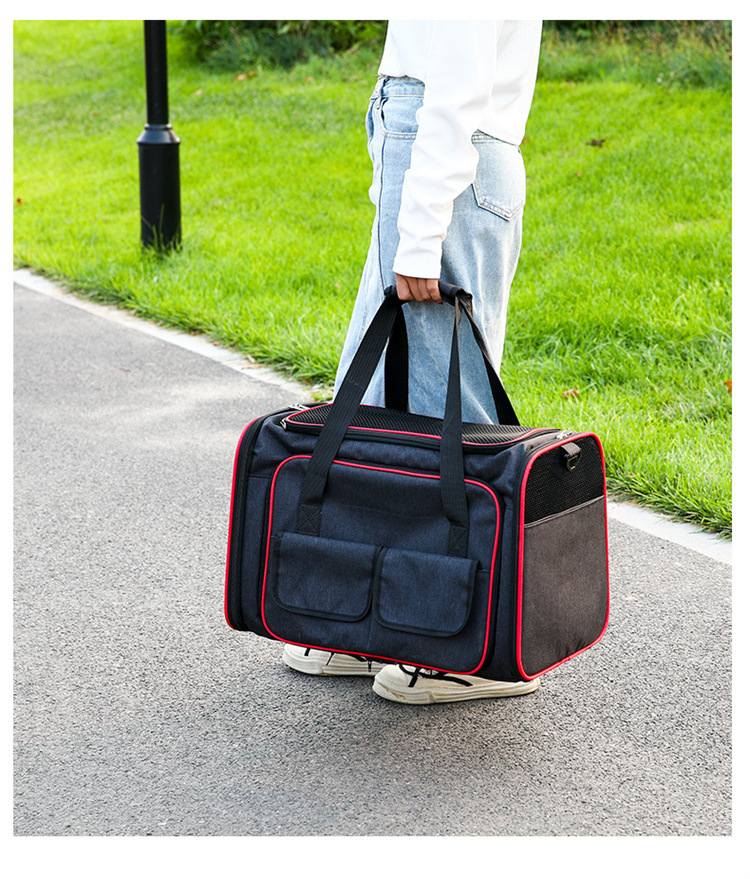 حقيبة حامل الحيوانات الأليفة المحمولة