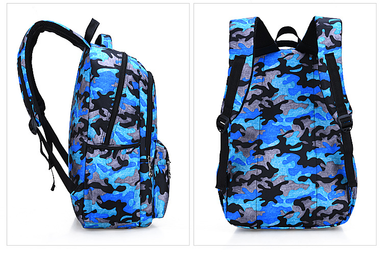 حقيبة ظهر بلوزة مموهة