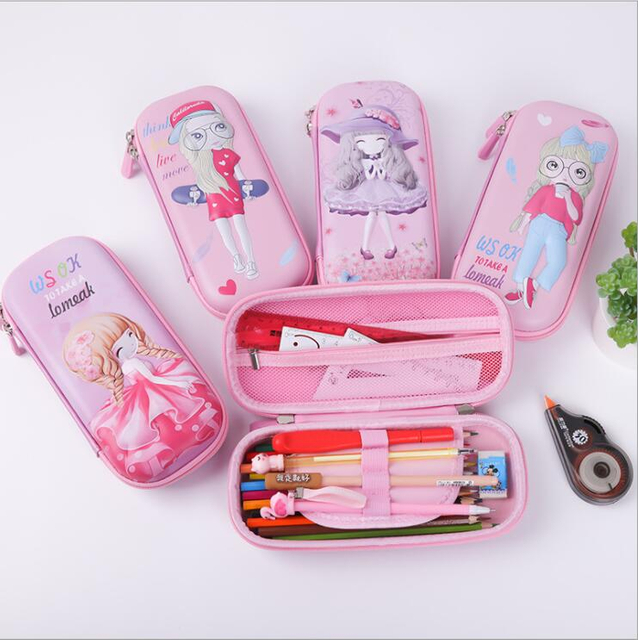 صندوق القلم الكرتون EVA 3D مخصص للطالب