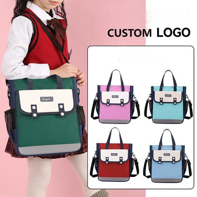 حقيبة مدرسة كيس رسول الأطفال مع شعار مخصص للترقية