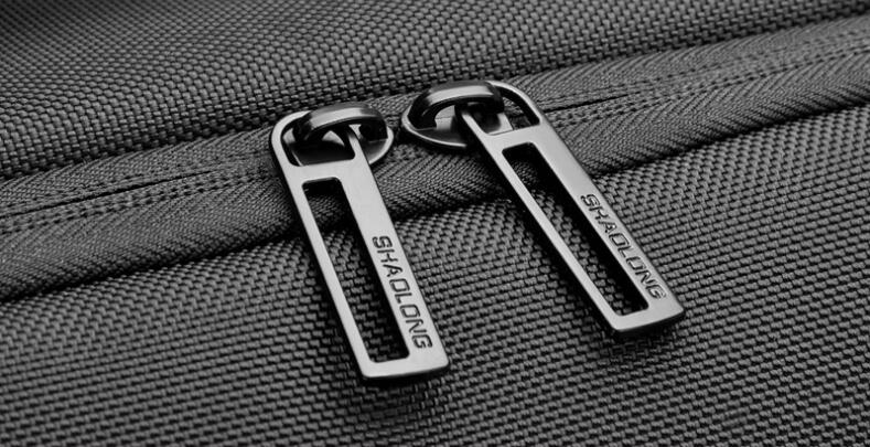 مزدوجة سستة رئيس حقيبة كمبيوتر محمول السفر