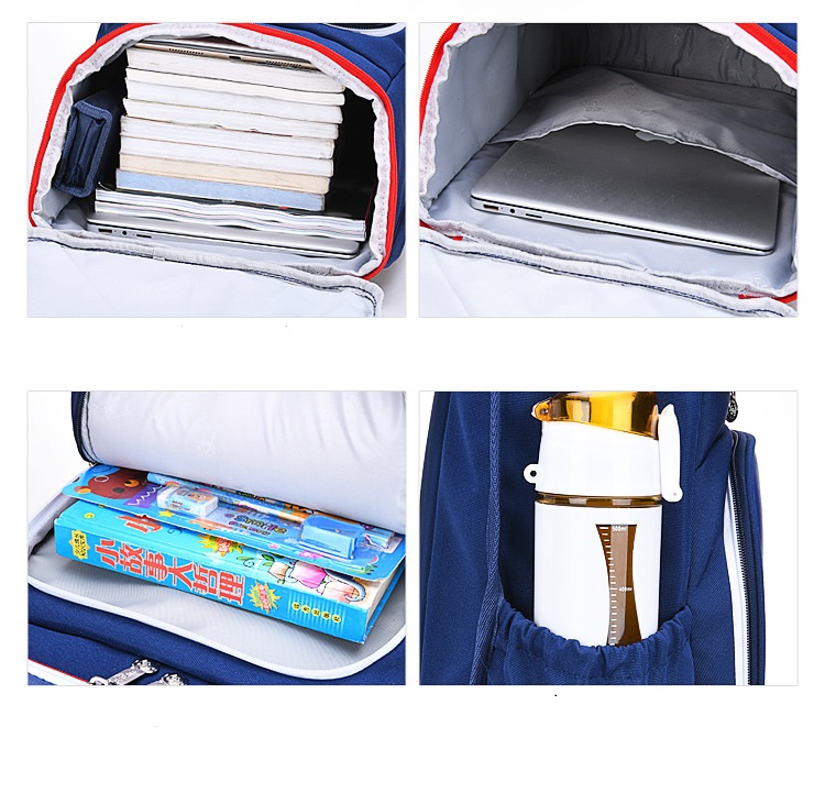 المعرض الداخلي للتخلص المدرسية حقيبة كتاب أطفال للمدرسة الابتدائية