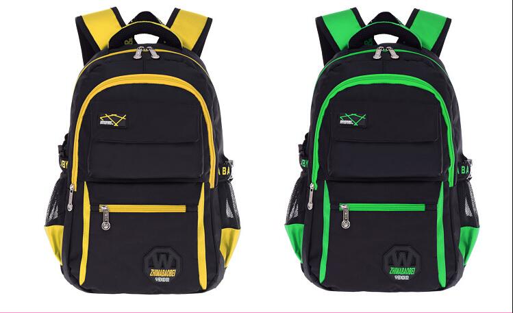 عرض لون حقيبة مدرسية في سن المراهقة للمدرسة الثانوية 2