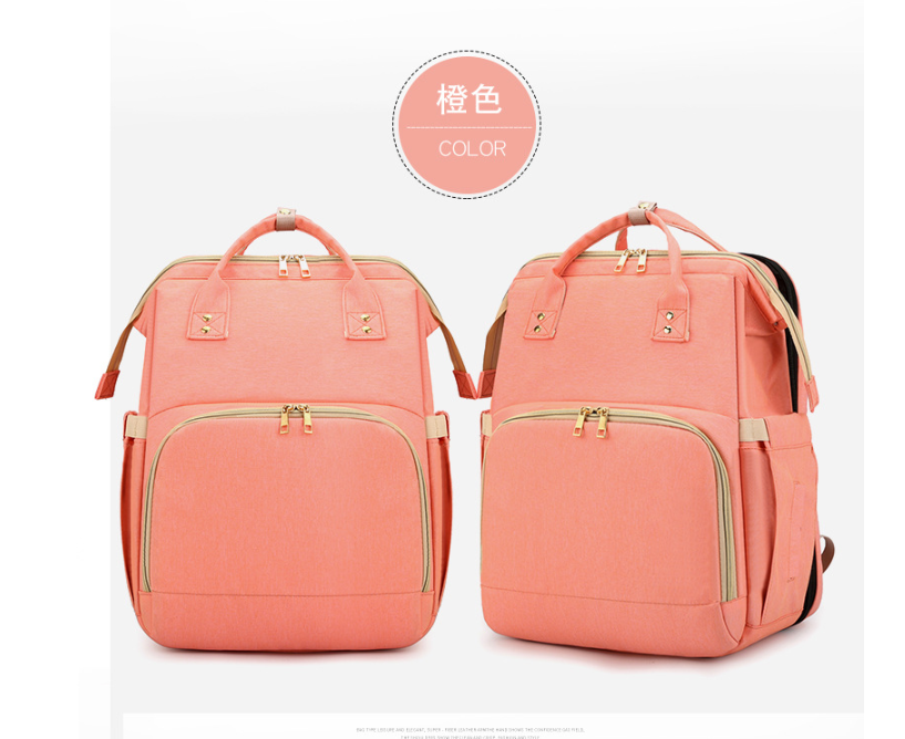 حقيبة الظهر حفاضات البرتقال