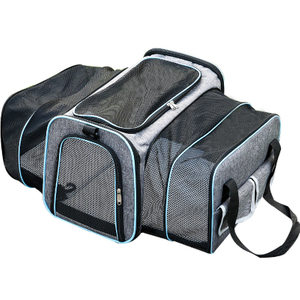 حقيبة حامل حيوان أليف محمولة مقاومة للماء للسفر الكلب Cat Pet Bag Bag Pet Cage