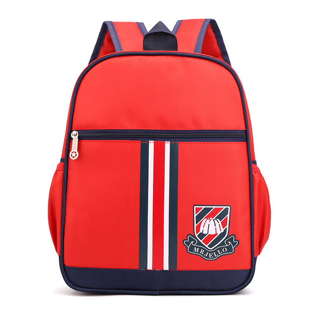 حقيبة الظهر المدرسية للأطفال مع شعار مخصص للترقية