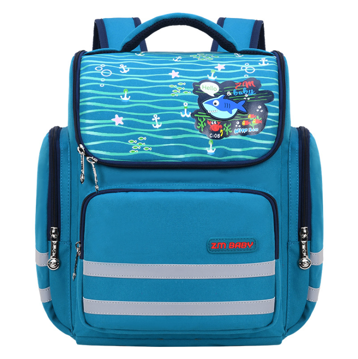 حقيبة مدرسية للأطفال ماء اللون الأزرق