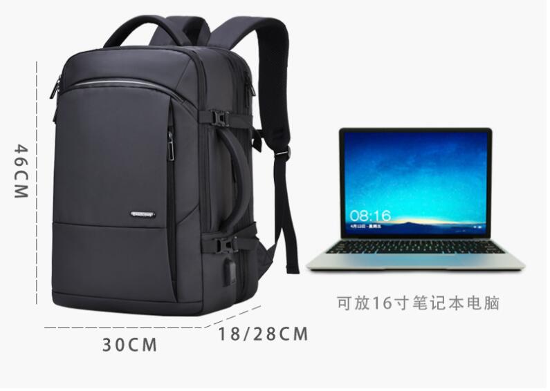 حجم حقيبة كمبيوتر محمول متعددة الوظائف