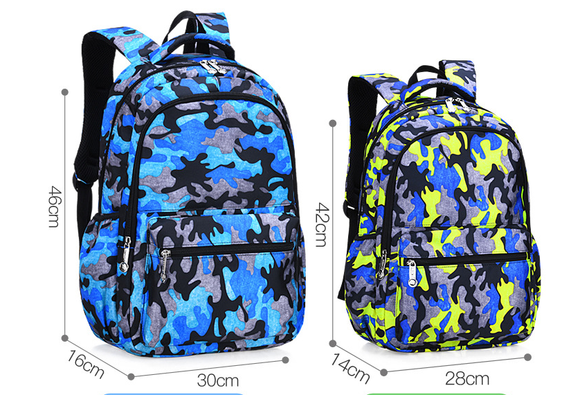 حجم حقيبة الظهر التمويه