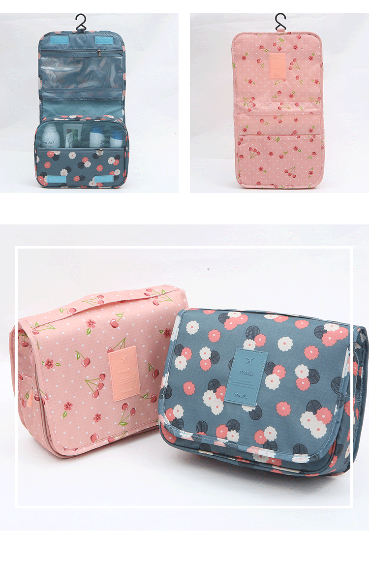 الجملة حقيبة ماكياج حقيبة مستحضرات التجميل مع شنقا هوك