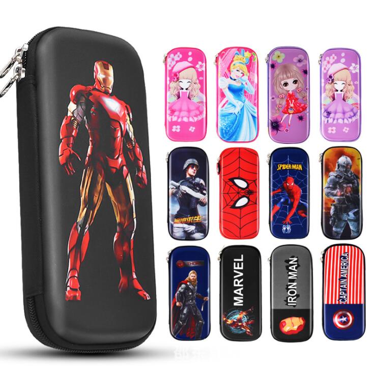 أزياء إيفا 3D الكرتون القلم مربع للبنين والبنات