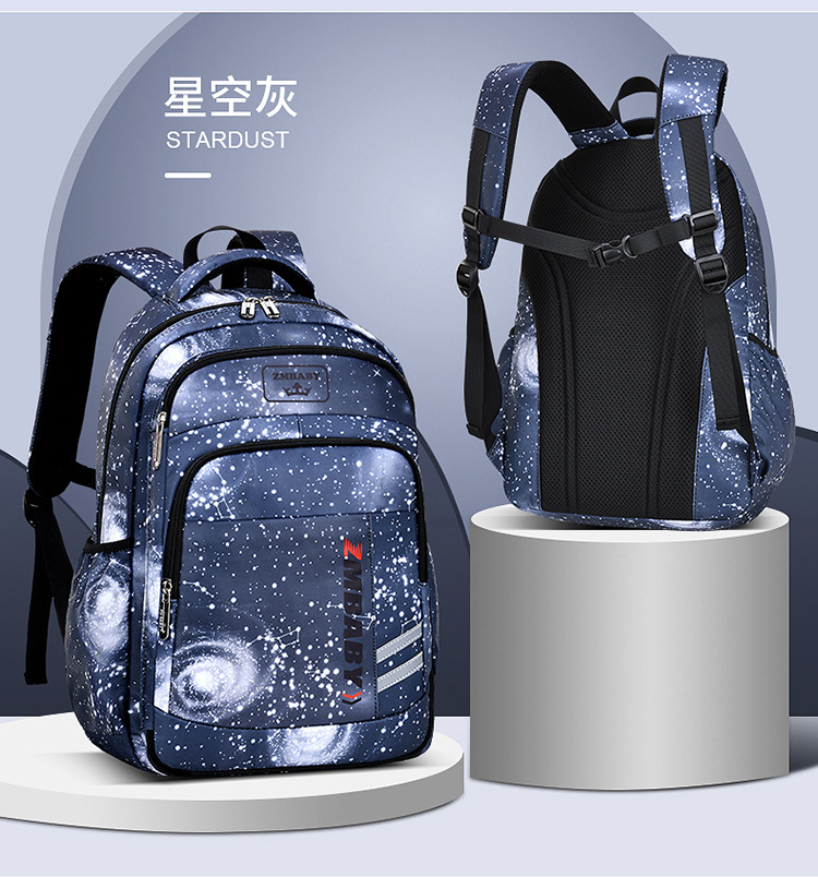 حقائب مدرسية رمادية على ظهره مصنع الجملة bagpack