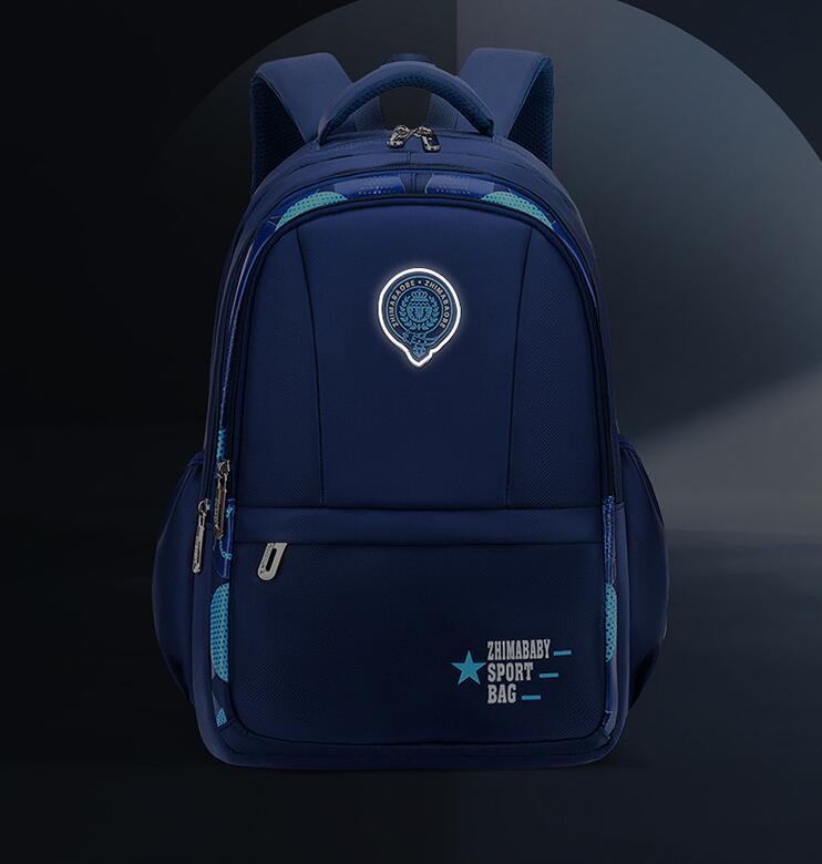 حقيبة مدرسية كبيرة للأطفال للأولاد ذوي الشريط العاكس للأطفال