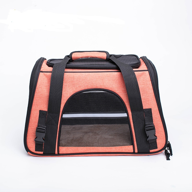 حقيبة سفر للحيوانات الأليفة المحمولة ذات الوجه الناعم من شركة طيران حقيبة حبال حقيبة حمل للقطط والكلاب