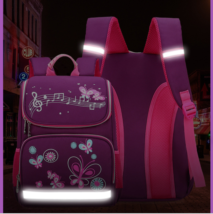 شريط عاكس من كيس حقيبة مدرسية للأطفال للطالب الابتدائي