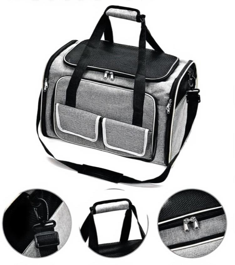 حقيبة حمل الحيوانات الأليفة المحمولة