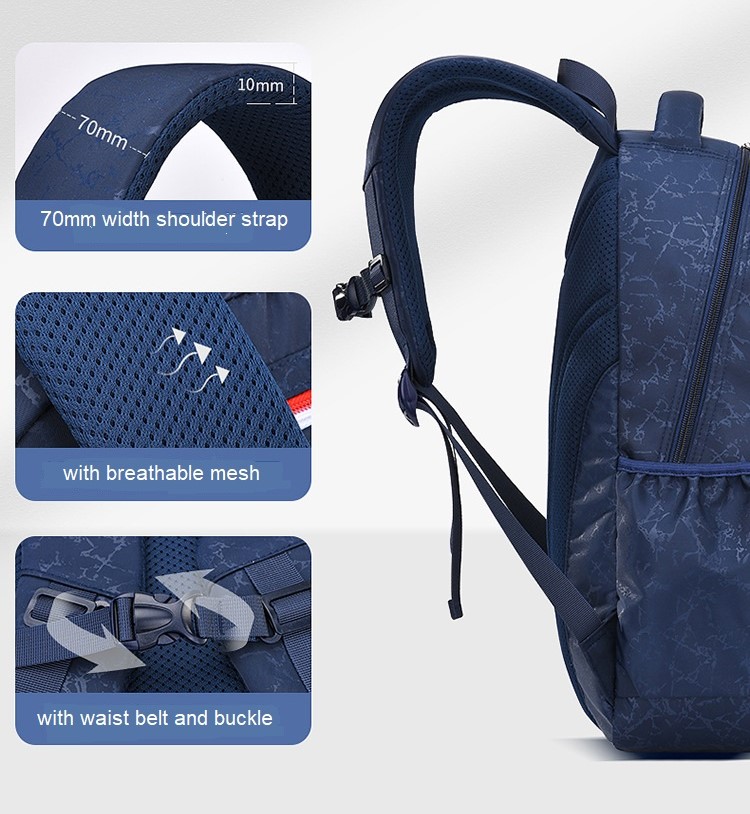 تفاصيل حقيبة مدرسية للأطفال متعددة الوظائف للمدرسة الابتدائية