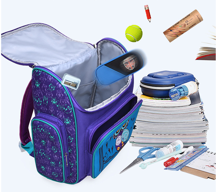 افتتاح حقيبة كتاب المدرسة عالية الجودة للأطفال Kidergarden