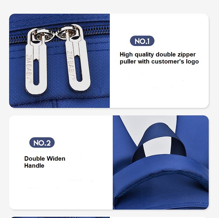 سستة مزدوجة من مصنّع ظهره مخصص للمدرسة المدرسية للمراهق