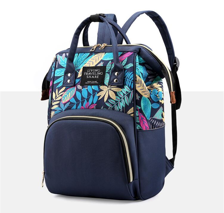 منظر جانبي لحقيبة الطفل الحفاض