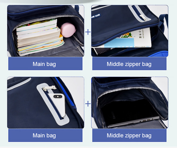 تفاصيل حقيبة مدرسة الأطفال