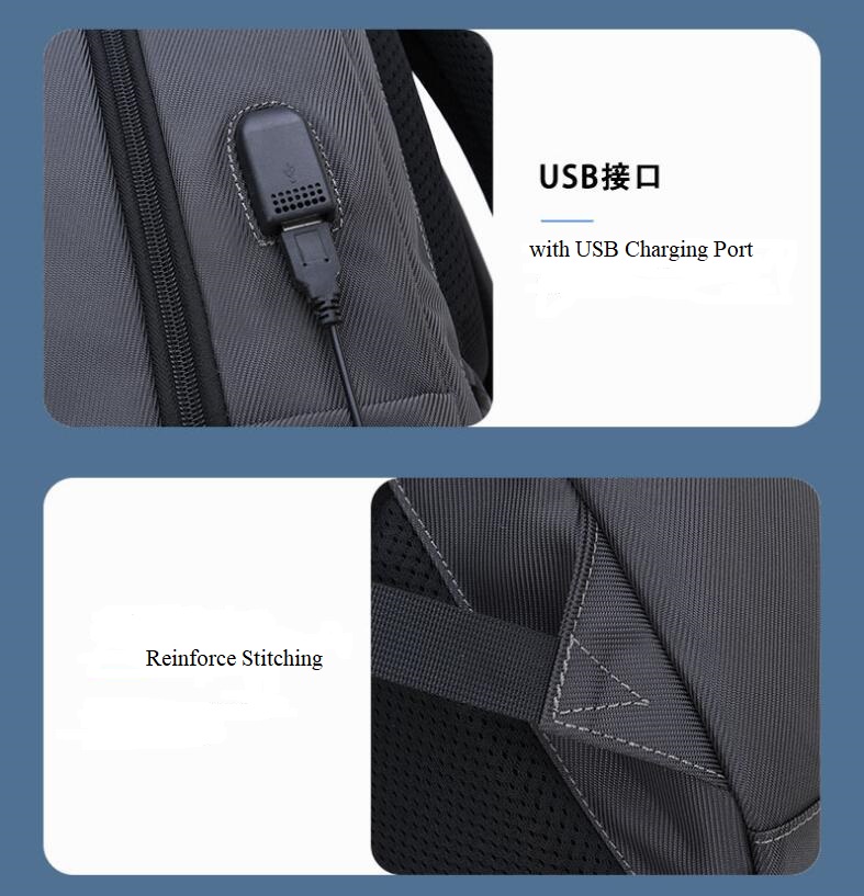 تفاصيل حقيبة الظهر المحمول Antitheft